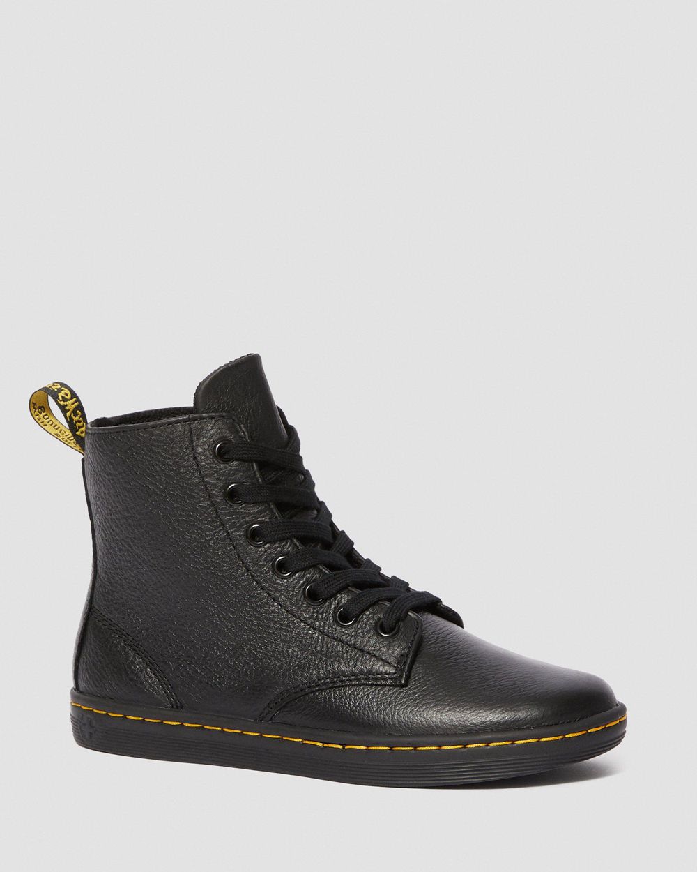 Dr Martens Leyton Kožené Topánky Damske ( Čierne ) SK 683-AZDHIO